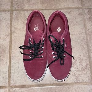 Vans Shoes Size 9.5 Maroon